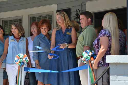 Speech Solutions Whiteville office ribbon cutting ceremony